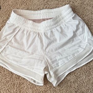 Women's White Athleta Shorts